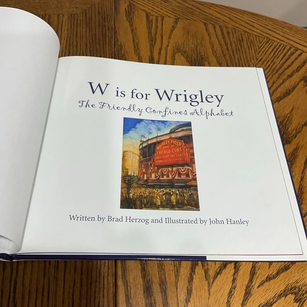 W is for Wrigley Book